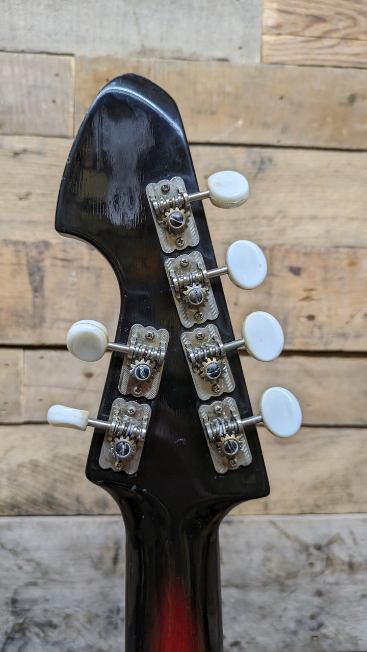 Teisco ET-200 Rare 6x2 Red Vintage MIJ Electric Guitar