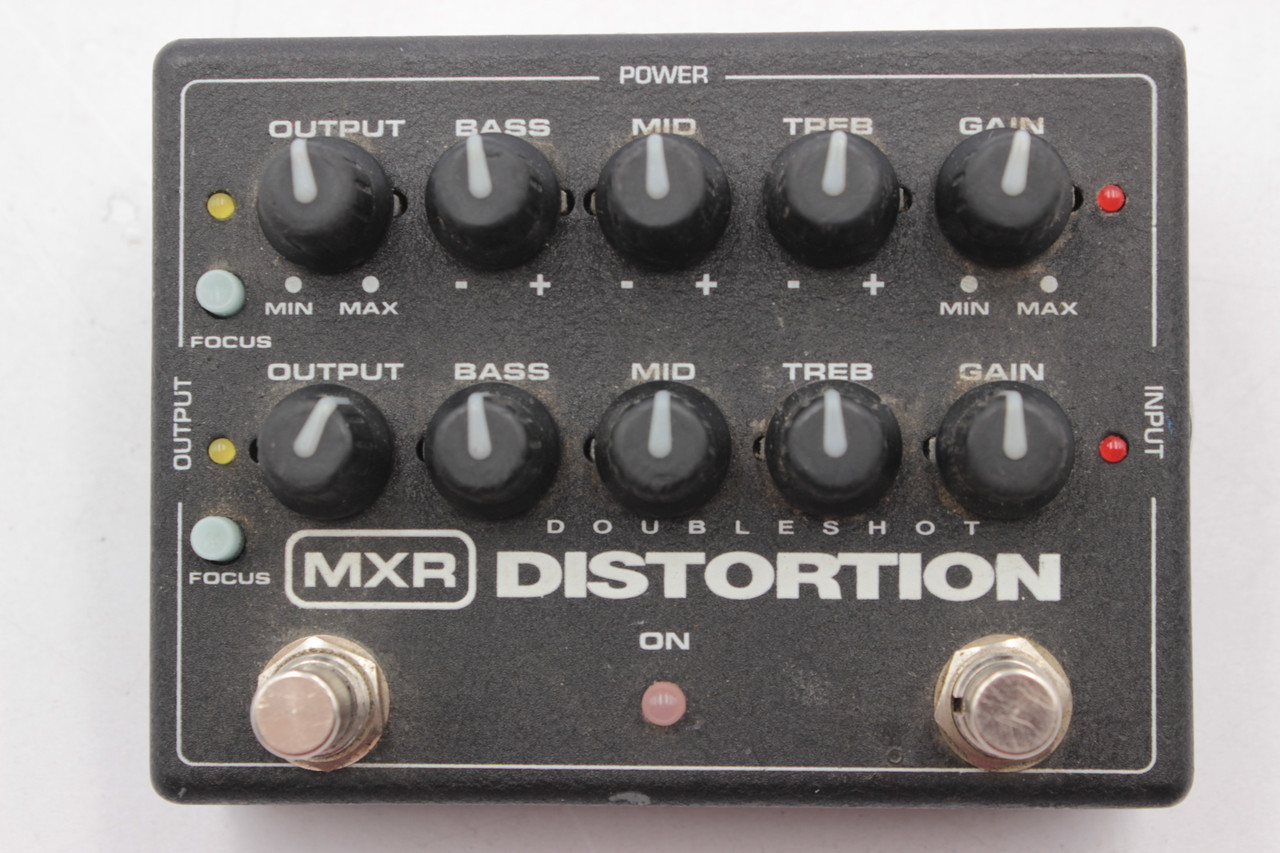 MXR Doubleshot Distortion m151 Guitar Effects Pedal
