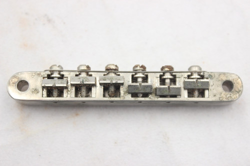 Vintage MIJ Nickel Electric Guitar TOM Tune O Matic Bridge