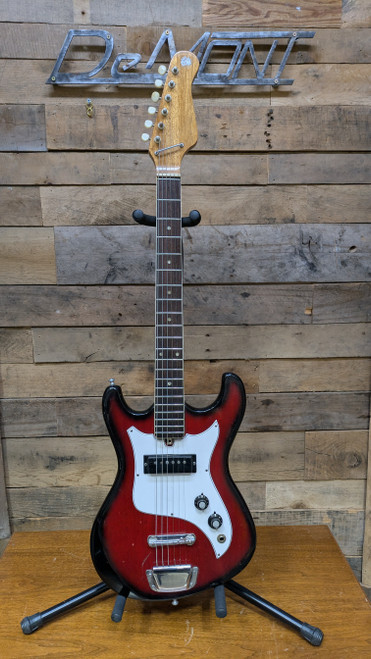 Silvertone Model 1406 Vintage Teisco MIJ Electric Guitar