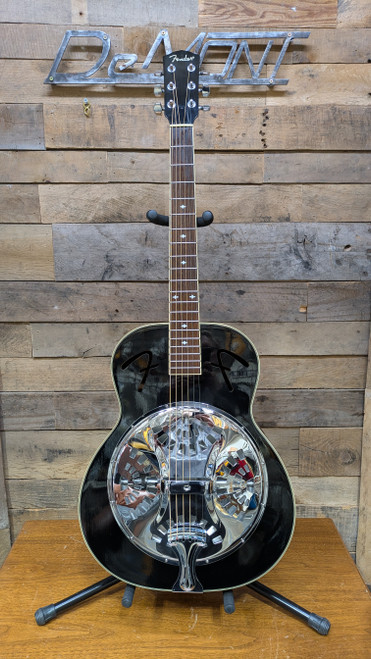 Fender FR-50 Gloss Black Acoustic Resonator Guitar