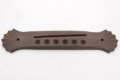 Unknown Acoustic Guitar Rosewood NOS Bridge