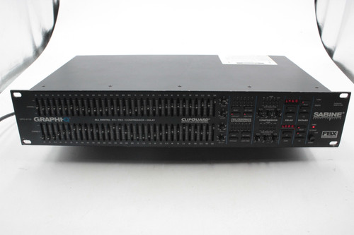 Sabine GRQ-3102 Graphi-Q Digital EQ, FBX Feedback Exterminator & Compressor
