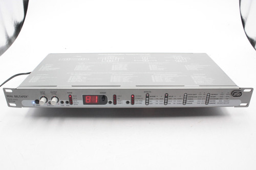 Peavey Dual Deltafex Digital Effects Processor Rackmount Stereo Unit