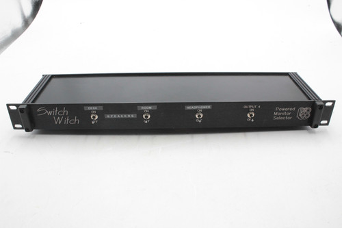 Pro Co Switch Witch Passive Stereo XLR Powered Monitor Selector Switcher