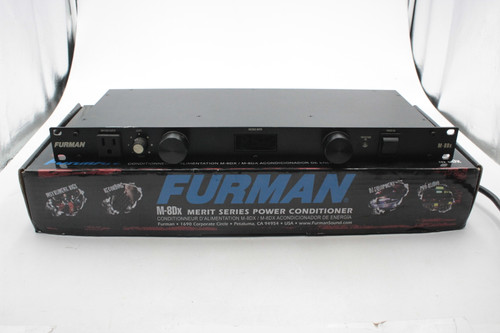 Furman M-8Dx Merit Series 15A Power Conditioner with Voltmeter and Lights