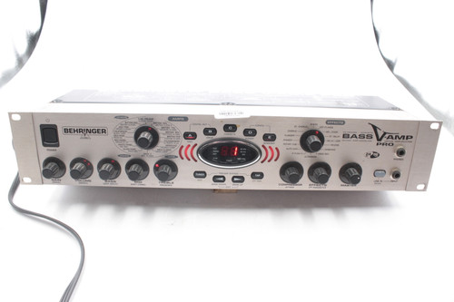 Behringer Bass V-AMP PRO Virtual Bass Amp Modeling Rackmount