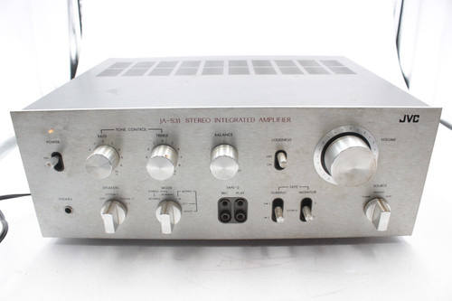 Vintage JVC JA-S31 Stereo Integrated Amplifier Silver Face