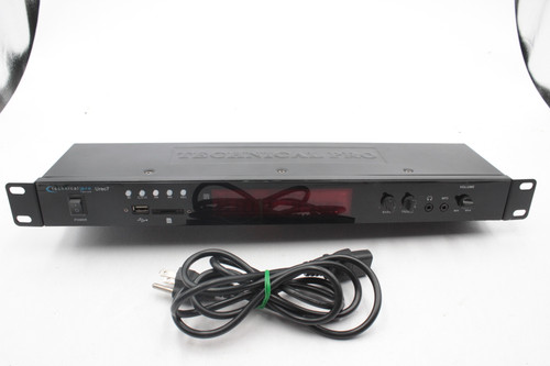 Technical Pro Urec7 Professional Rack Mount Digital Recorder and Media Player