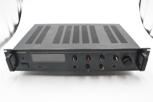 Vintage Aiphone BX-300 Mixer Power Amplifier - 19" Rack Mountable