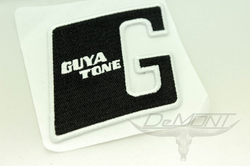(3) Guyatone "G" Embroidered Patch / Sticker 2.5" (3) Guyatone "G" Embroidered Patch / Sticker 2.5"