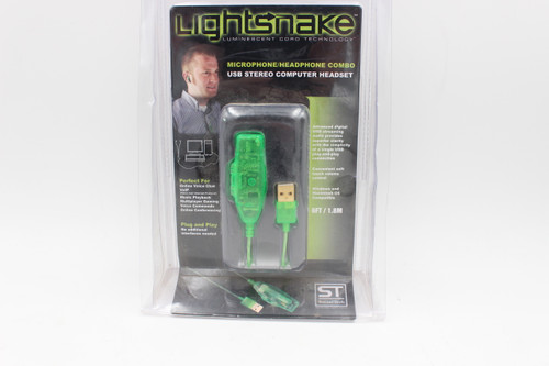 Lightsnake USB Microphone/Headphone Combo