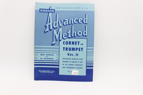 Hal Leonard Rubank Advanced Method for Cornet / Trumpet Vol II Music Book No.158