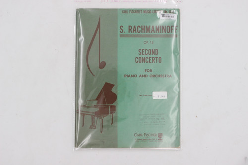 Carl Fischer's S. Rachmaninoff OP.18 Second Concerto For Piano / Orchestra Music