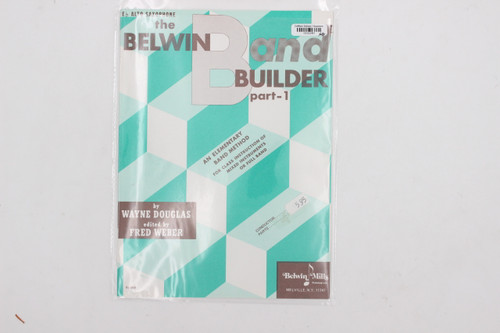 Eb Alto Saxophone Belwin Band Builder Part-1 - Belwin Mills Music Book