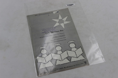 Mills Music Inc. Little Drummer Boy by Katherine Davis, Henry Onorati, Harry Simeone Mills Music Inc. Little Drummer Boy by Katherine Davis, Henry Onorati, Harry Simeone