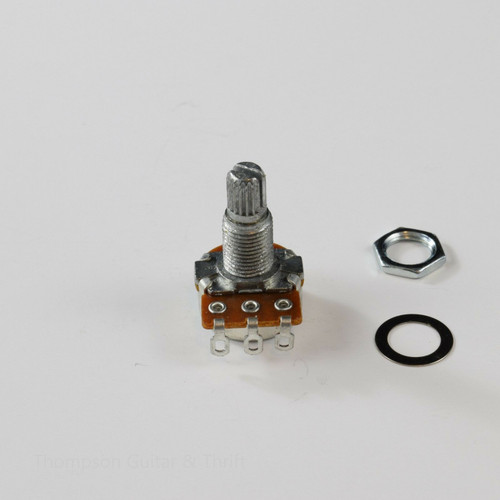 A250K ohm 18mm Volume Audio Taper Control Potentiometer Guitar Mini Pot