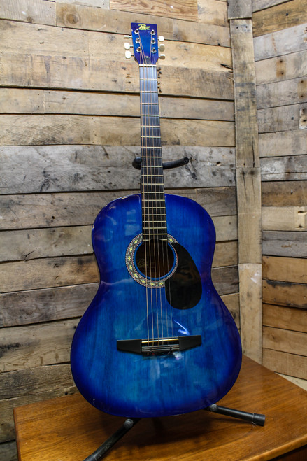 Rogue Blue Acoustic Guitar SO-069-RAG-BL (Local Pickup Only, Oswego, IL)