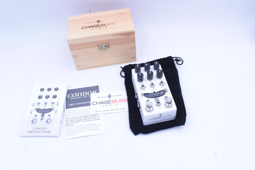 Chase Bliss Condor Analog EQ/Preamp/Filter Discontinued Pedal w/ box & papers