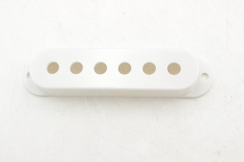 Strat Style White Single Coil Pickup Cover 50mm