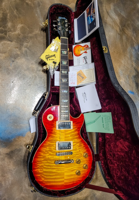 Gibson 2002 Custom Shop Heritage Elegant 5A Quilted Maple Top Gibson Les Paul w/ OHSC + papers