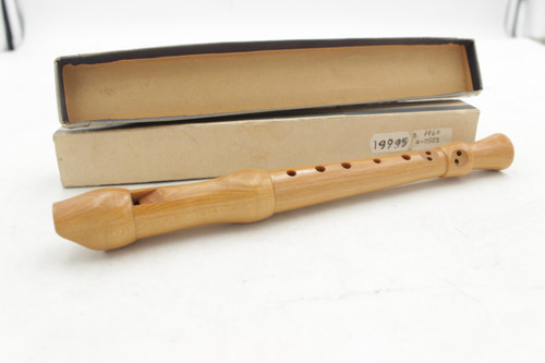 Gill Wooden Recorder- Vintage - Made in Israel - NOS