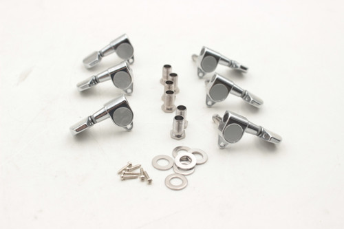 Jin-Ho Jinho 90 Chrome 3x3 Guitar Tuners NOS - Korea