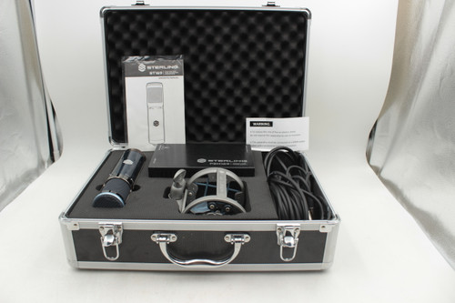 Sterling Audio ST196 Multi-Pattern Tube Condenser Mic Microphone Kit