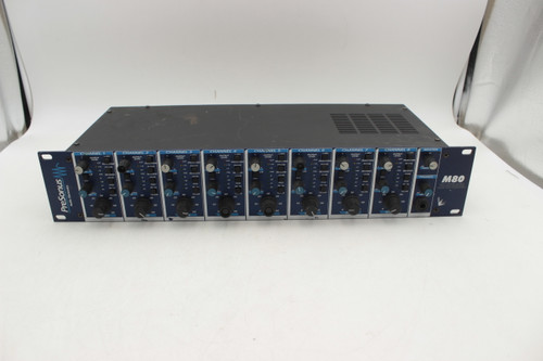 PreSonus M80 Rackmount 8 Channel PreAmp DOES NOT COME WITH POWER SUPPLY