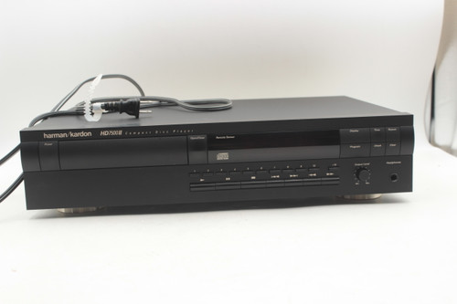Vintage Harman Kardon HD7500II Stereo Compact Disc CD w/ remote Player Tested
