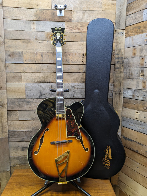 D'Angelico EXL Excel 1 Solid Top Electric Archtop Jazz Guitar w/ OHSC