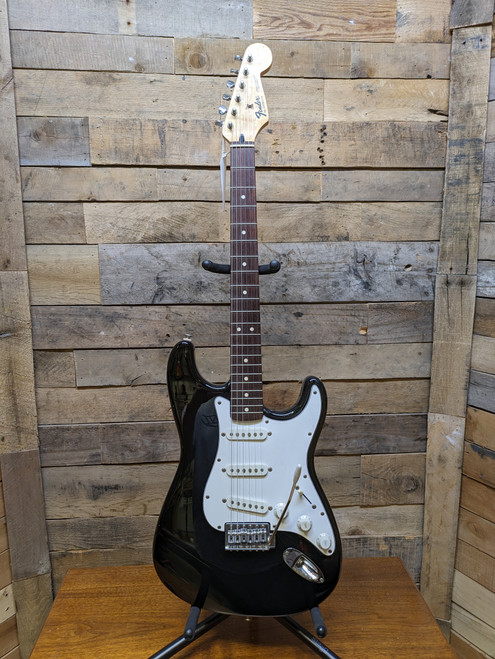 Fender Strat Stratocaster 1990's MIM Mexico Black Electric Guitar