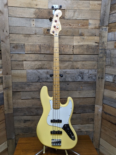 Fender 2020 MIM Jazz Bass Guitar Buttercream Maple Neck