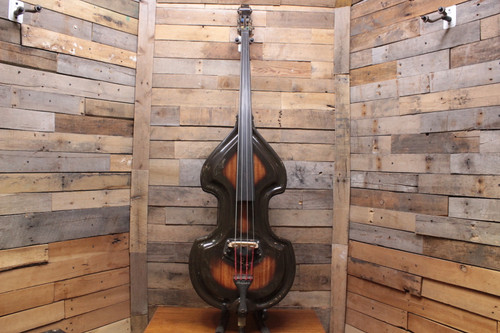 Ampeg Baby Bass Vintage Upright Electric Bass w/ Bow & Bag , LOCAL PICKUP ONLY, as-is