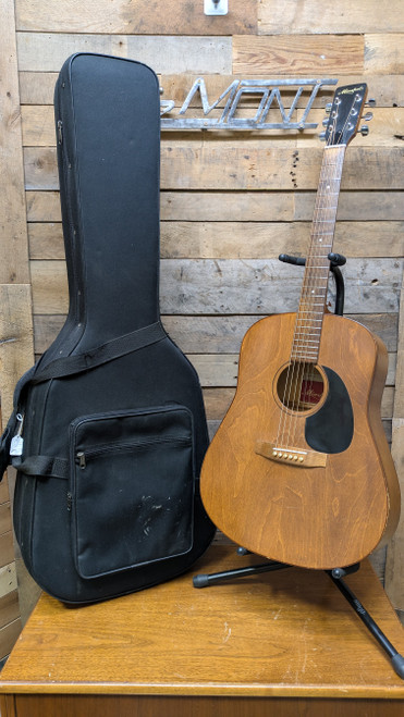 Minstrel Acoustic Guitar Vintage Pre Seagul Rare Made in Canada w/ Bag