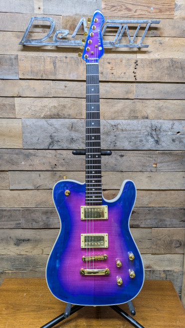 Rafferty Purple Burst Telecaster Electric Guitar LOCAL PICKUP ONLY