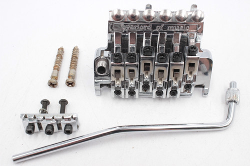 Overlord of Music Chrome Floating Tremolo Guitar Bridge System