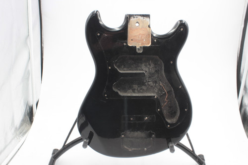 Harmony H802B Vintage Black Electric Guitar Body