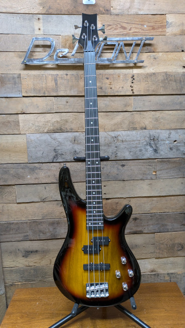 New 4 String Tobacco Burst Electric P&J Bass Guitar - Local Pickup  IL ONLY