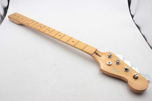 Hondo II Vintage Maple Electric Bass Guitar Neck w/ Tuners Project