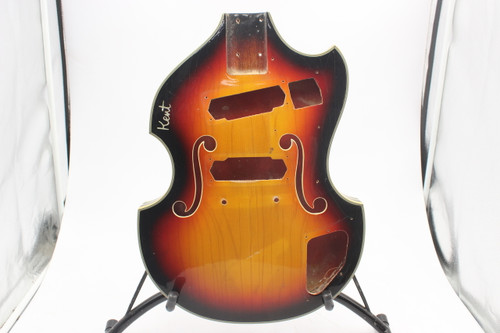 Vintage MIJ Matsumoku Univox Semi Hollow Electric Guitar Body