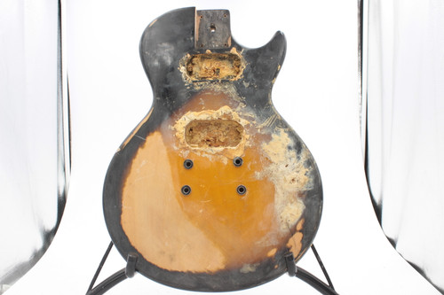 Vintage LP Style Electric Guitar Body Project. Possibly some barf too
