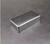 (1) Chrome Closed Face No Holes Chrome Brass Guitar Humbucker Pickup Cover