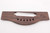 Vintage NOS Rosewood Acoustic Guitar Bridge - Unknown