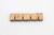 Vintage Kay NOS 4-String Ukulele Bridge  Saddle