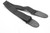 Optimized Title: Official Fender Black Poly Webbing Guitar Strap - Stamped Logo, Leather Ends