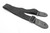 Optimized Title: Official Fender Black Poly Webbing Guitar Strap - Stamped Logo, Leather Ends