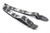 Official Fender Vintage Monogrammed Guitar Strap - Black, Grey & Silver Woven Jacquard