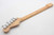 Aftermarket Strat Style Electric Guitar Neck - Maple Fretboard, Installed Tuners, 6-in-Line Headstock