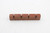 Vintage Harmony NOS Ukulele Wooden Bridge - 4-String Slotted Bridge